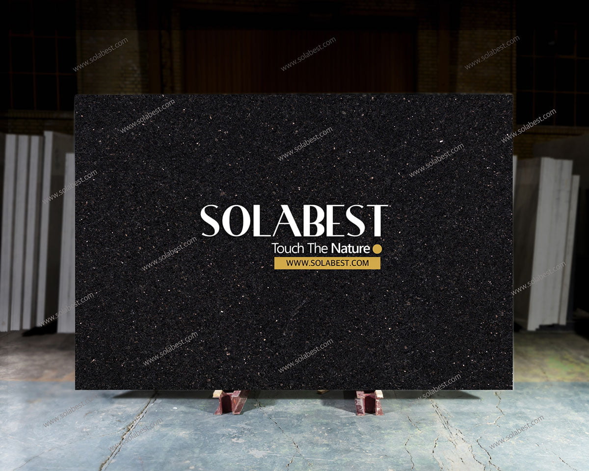 سنگ اسلب گرانیت Black Galaxy
